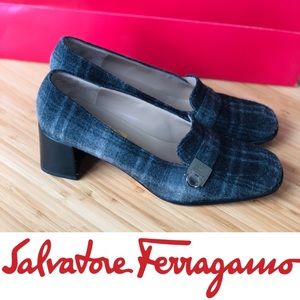 ⚜️Salvatore Ferragamo⚜️ Wool Plaid Loafers